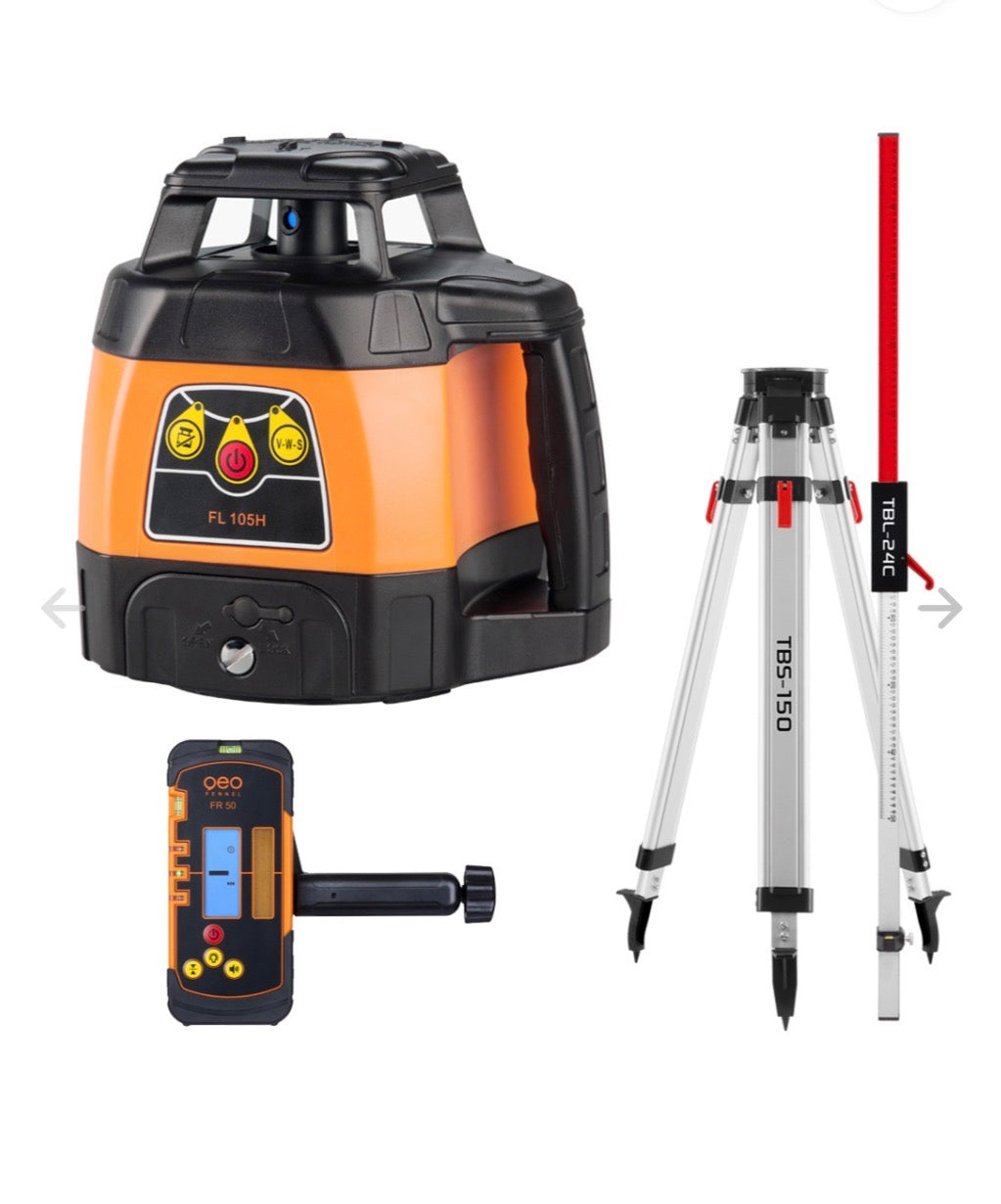 Hoogte laser (roterende laser) huren